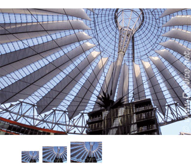 Fototapete Berlin skyline Potsdamer Platz Sony Center kaufen