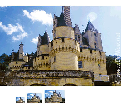 Fototapete Loire Schloss Frankreich Architektur online kaufen