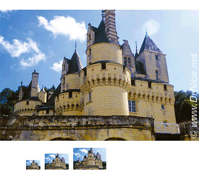 Fototapete Loire Schloss Frankreich Architektur kaufen