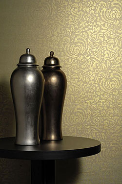 Luxus Grastapete 54 Muster mit goldenem Glanz im Online Shop kaufen