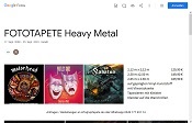 Fototapeten Heavy Metal als wandfüllende Groß Poster aus Berlin online kaufen