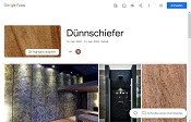 Tapeten Dünnschiefer