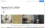 Google Fotos Tapeten O & L 2024 von Osborne & Little