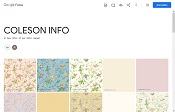 Google Fotos Tapeten und Stoffe Cole & Son 2024 Coleson Info