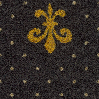 Teppichboden Nordpfeil Vorwerk Meterware grau beige schwarz gold Lilien Muster online kaufen