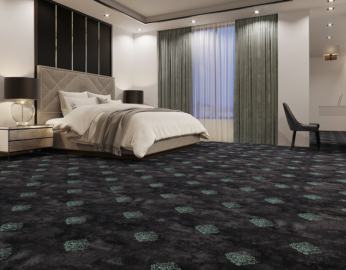 Teppichboden Auslegware für Hotel Meterware objektgeeignet hoch strapazierfähig in Berlin kaufen