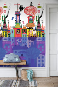 Raumbild Kinderzimmer - Tapeten Idee Kinder Tapetenbild salunda multi aus Berlin Deutschland