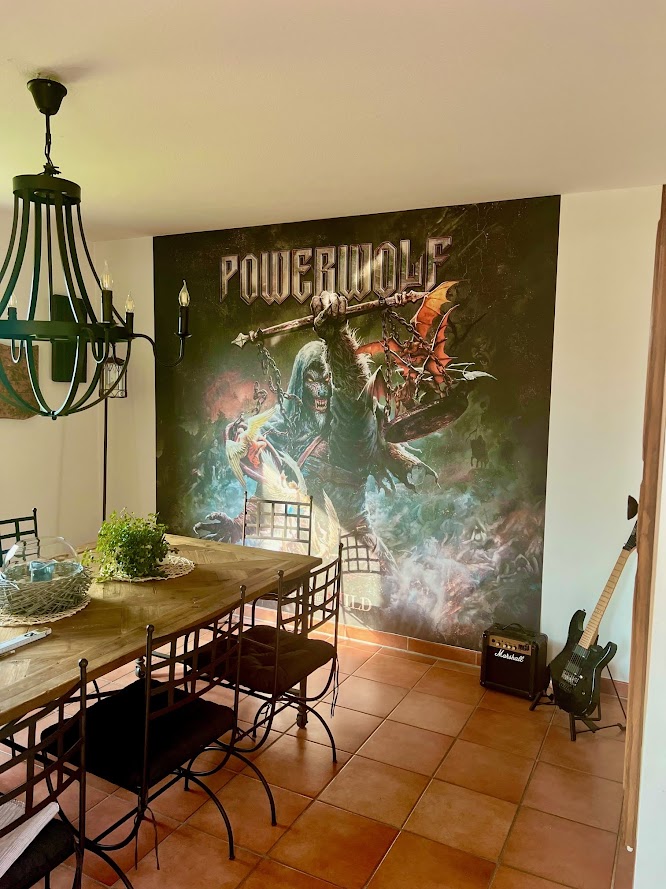 Ein limitierter Shop mit einer LP Album Poster Heavy kaufen riesige XXL - online Album Poster raumhohe Metal Bands