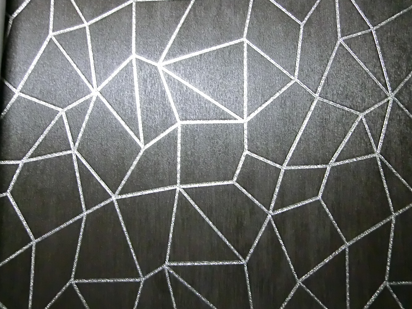 Metall Tapete silber weiss dunkelgrau schwarz aus Berlin online kaufen