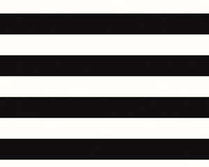 Tapete schwarz weiß gestreift Streifen waagerecht online kaufen